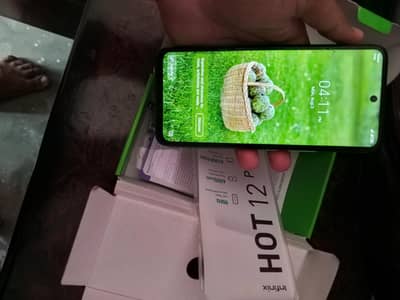 INFINIX Hot 12 Play 4+3/64 with 6000MAH battery with original box