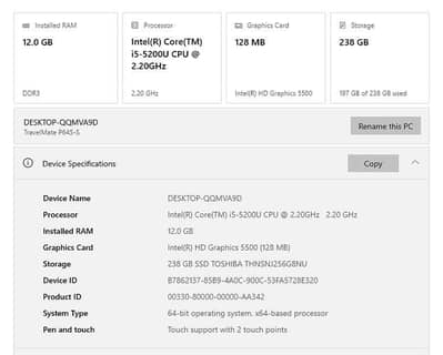 Budget Laptop Acer Core i5, Perfect for Students & Office