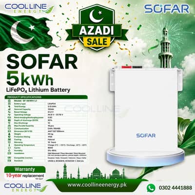 SOFAR 6KW Hybrid Solar Inverter PV12,000W 10 Year Replacment Warranty