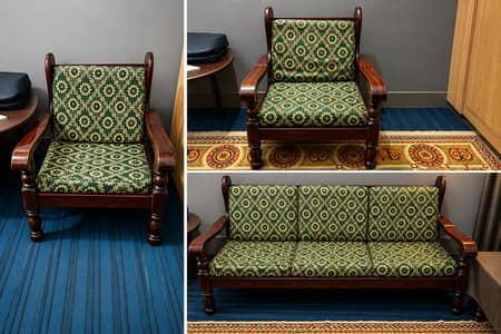 best wooden sofas set