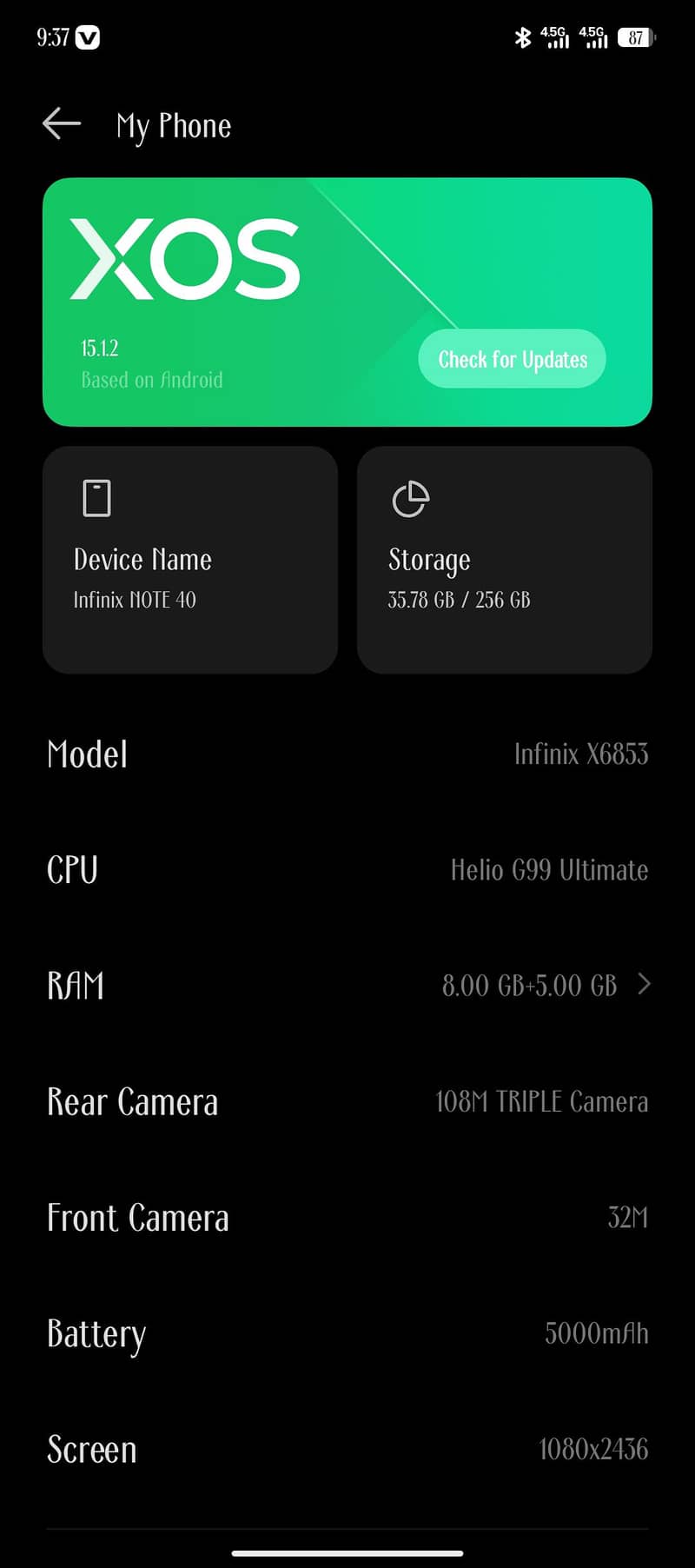 Infinix Note 40 2