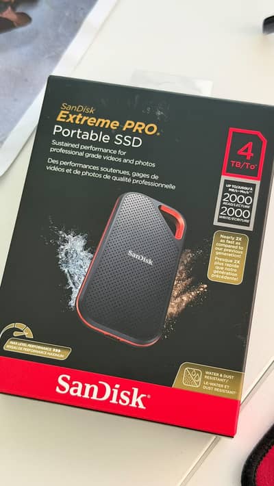 Extreme Pro Portable SSD 4TB