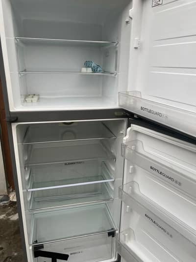 haier refrigerator 2 door same like new condition. cotct. 03128000671