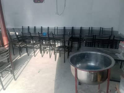 table and chairs