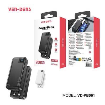 Power Bank 20000mAh Fast Charging Box Pack