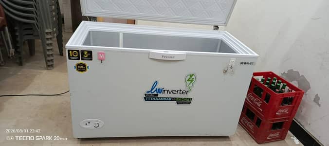 fresh mint condition waves 315 inverter freezer