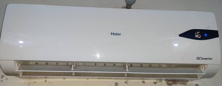 Haier ac 1.5 DC inverter good condition done 10 by 10