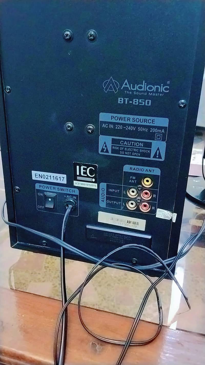 Audionic speaker bt850 4