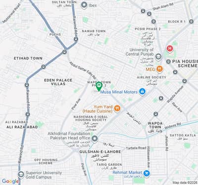 1 Kanal Corner residential plot for sale in lahore