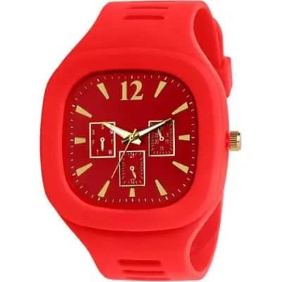 Stylish Silicone Strap Analog Watch | Premium Quality