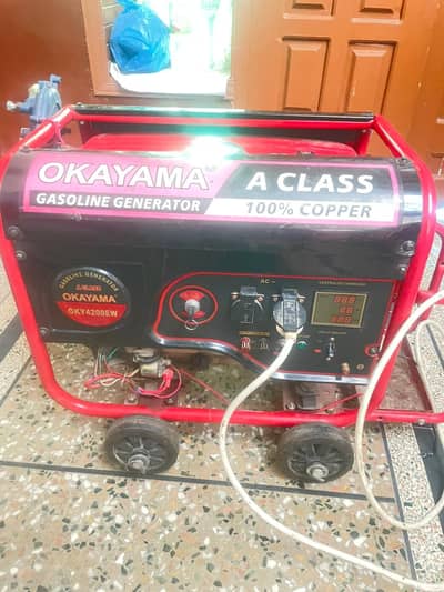 OKAYAMA A CLASS 3.5KW Gasoline Generator 100% Copper + LPG Kit