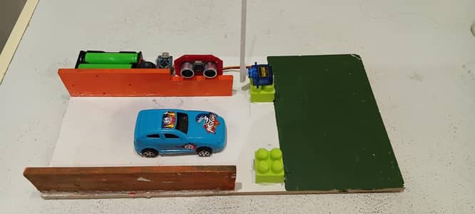Arduino based Car Barrier Control project