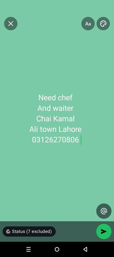 chef and cafe staff