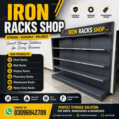 super market racks | Pharmacy racks | Industry racks | warehouse racks