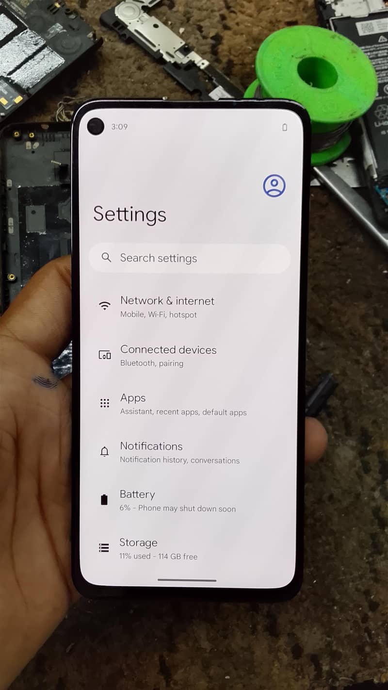 google Pixel 4a original panel only 5