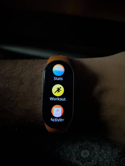 Mi Band 9 Silver/Orange  Color