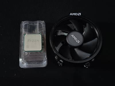 AMD Ryzen 5 2600 with stock cooler amd r5 2600 tray