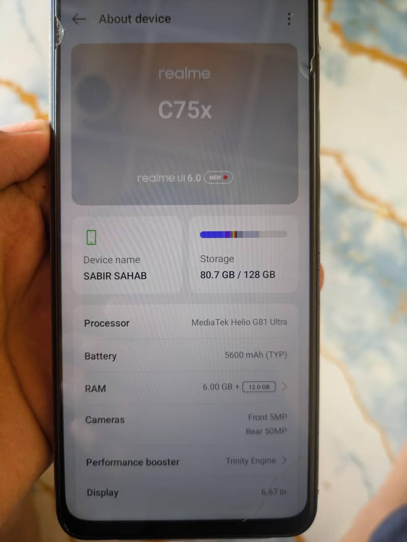 Realme C75 6