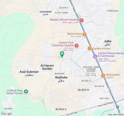 5 Marla Corner Possession Plot For Sale In J Block, Central Park Housing Scheme Lahore | Demand 57 Lac