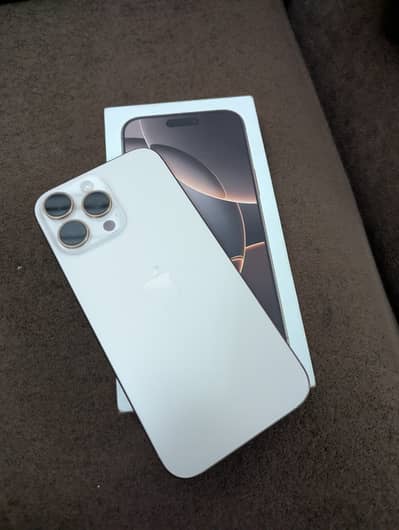 iPhone 16 pro max Desert Color 256gb JV