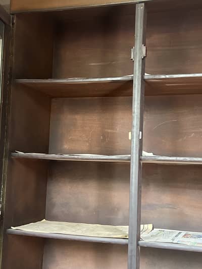 Multifunctional pure wood almirah for sale