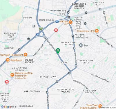 Commercial Plot Of 4 Kanal In Abdul Sattar Edhi Road For Rent