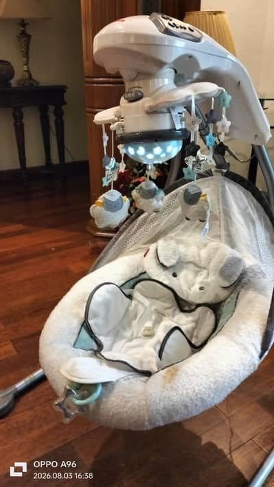 fisher price swing used once