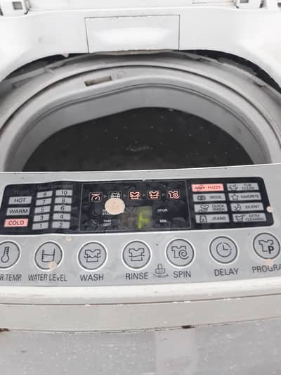 automatic washing machine 8 kg  kg company  body ko nechy se Zhang lag