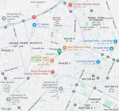 4 Marla Spacious House Is Available In Johar Town Phase 1 For Rent