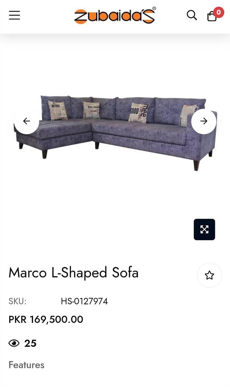 Zubaidas sofa 0