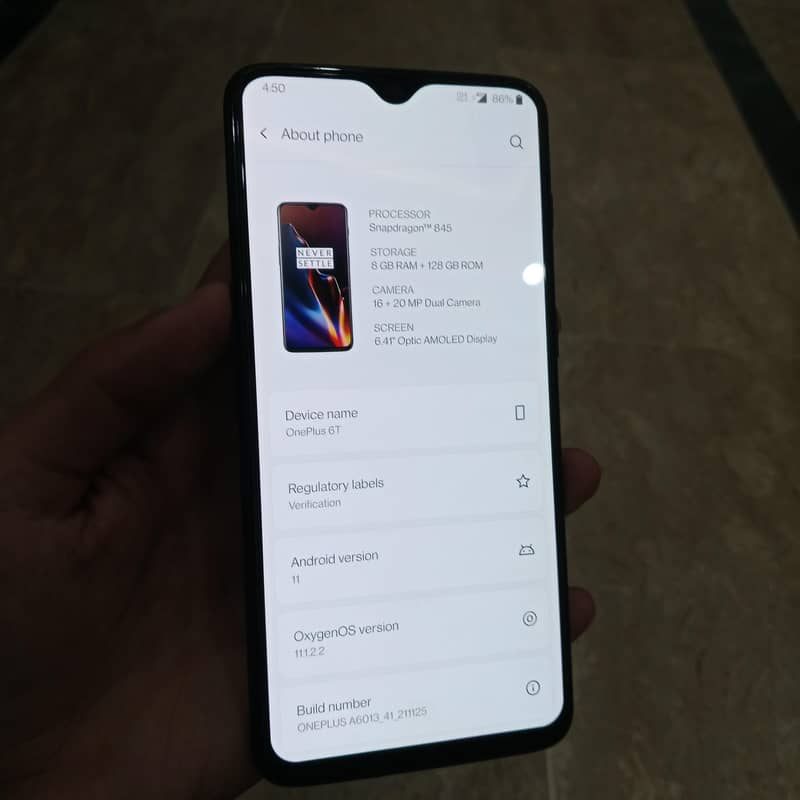 One Plus 6T 1