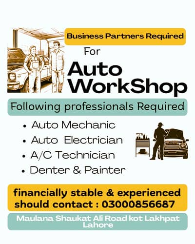 car mechanic/full/helper/trainees