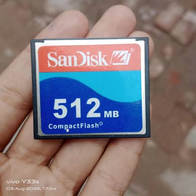 yah aik camera san disk hay