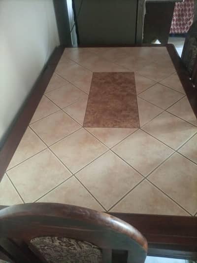 Dining Table with Chair's and Computer Table