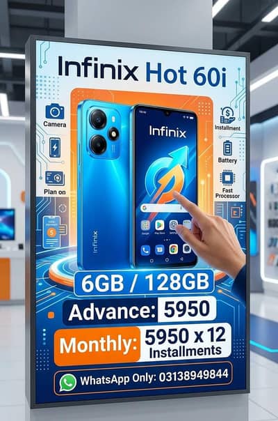 infinix Hot 60i 6gb/128gb