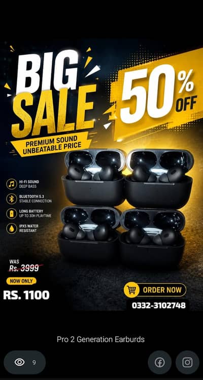 Pro 2 Generation Earburds dor sell