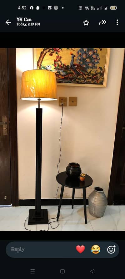 modern floor lamp