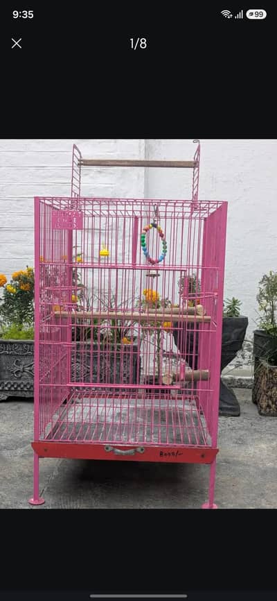 Exotic Parrots Heavy Duty Fancy Cage