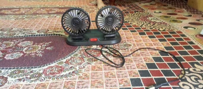 high speed car dashboard fan