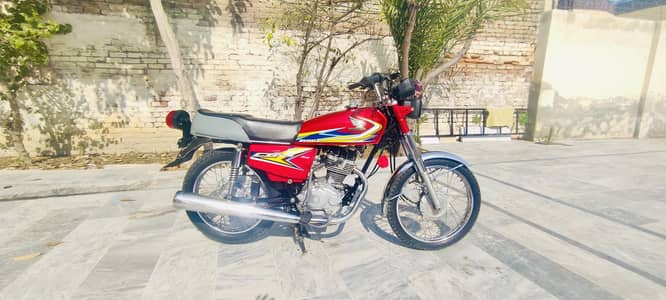 Honda CG 125 exchange possible