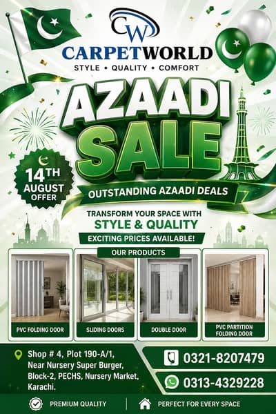 PVC folding door-Sliding doors-Double door-Pvc Partition folding door