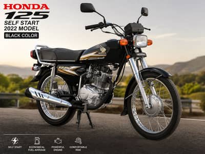 Honda 125 Self Start Brand New Condition For Sale