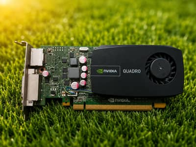 NVIDIA QUADRO 600 1GB VRAM WITH CONVERTOR | 100% WORKING. . !