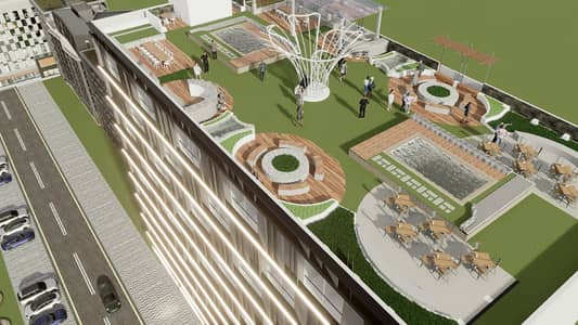 Azadi Deal | Luxury Park Facing Studio Apartment for Sale | On Easy 3-Year Installment Plan