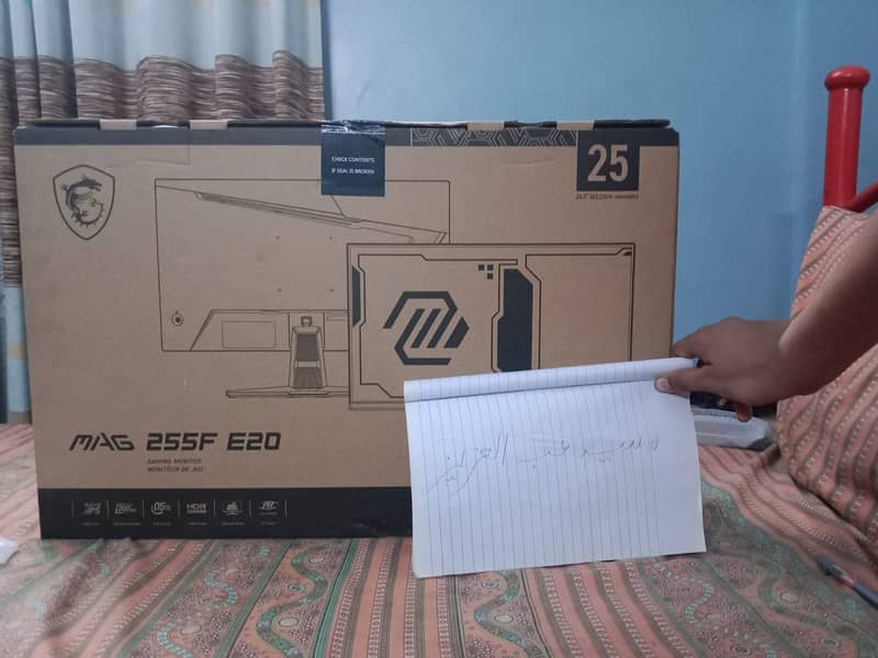 New MSI MAG 255F E20 (with 2 years local warranty) 1
