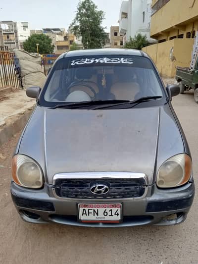 Hyundai Santro 2003 urgent sale. 03431824080