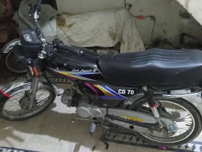 this is CD 70 dream convert into CD 70 2019