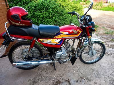 HONDA CD70 Isl no. 25 model like brand new