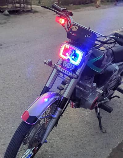 Honda CG 125 Black Tank – Excellent Condition