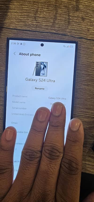 Samsung S24 Ultra 12/256